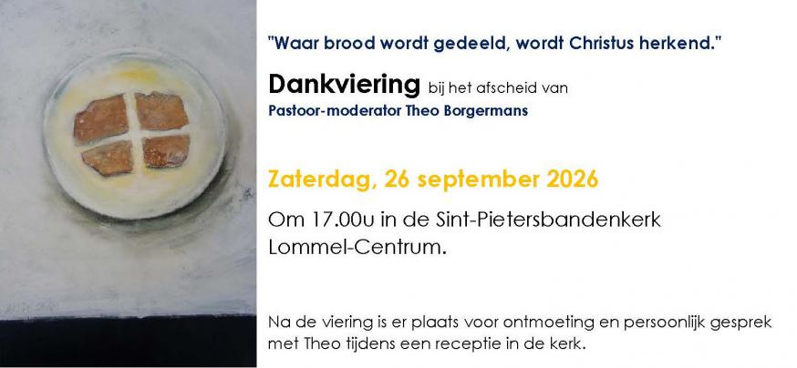 https://www.kerknet.be/kerk-lommel/evenement/dankviering-afscheid-pastoor-moderator-theo-borgermans © Koen Lemmens