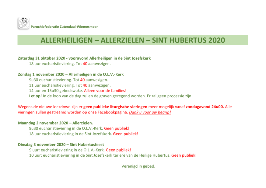 - © federatie Zutendaal