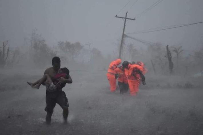 De tropische storm Vamco © Caritas Filipijnen