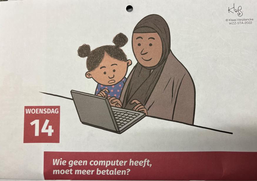 Vastenkalender woe 14 december 2022 © Welzijnszorg 2022