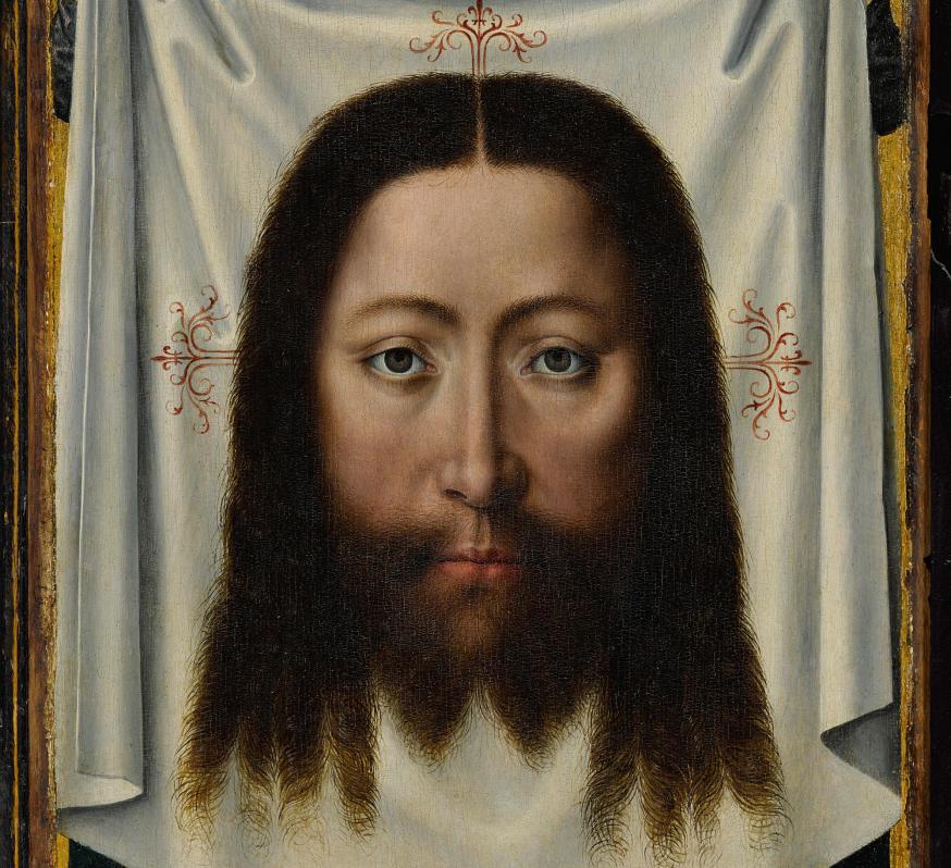 Detail van de Heilige Veronica © Musea Brugge