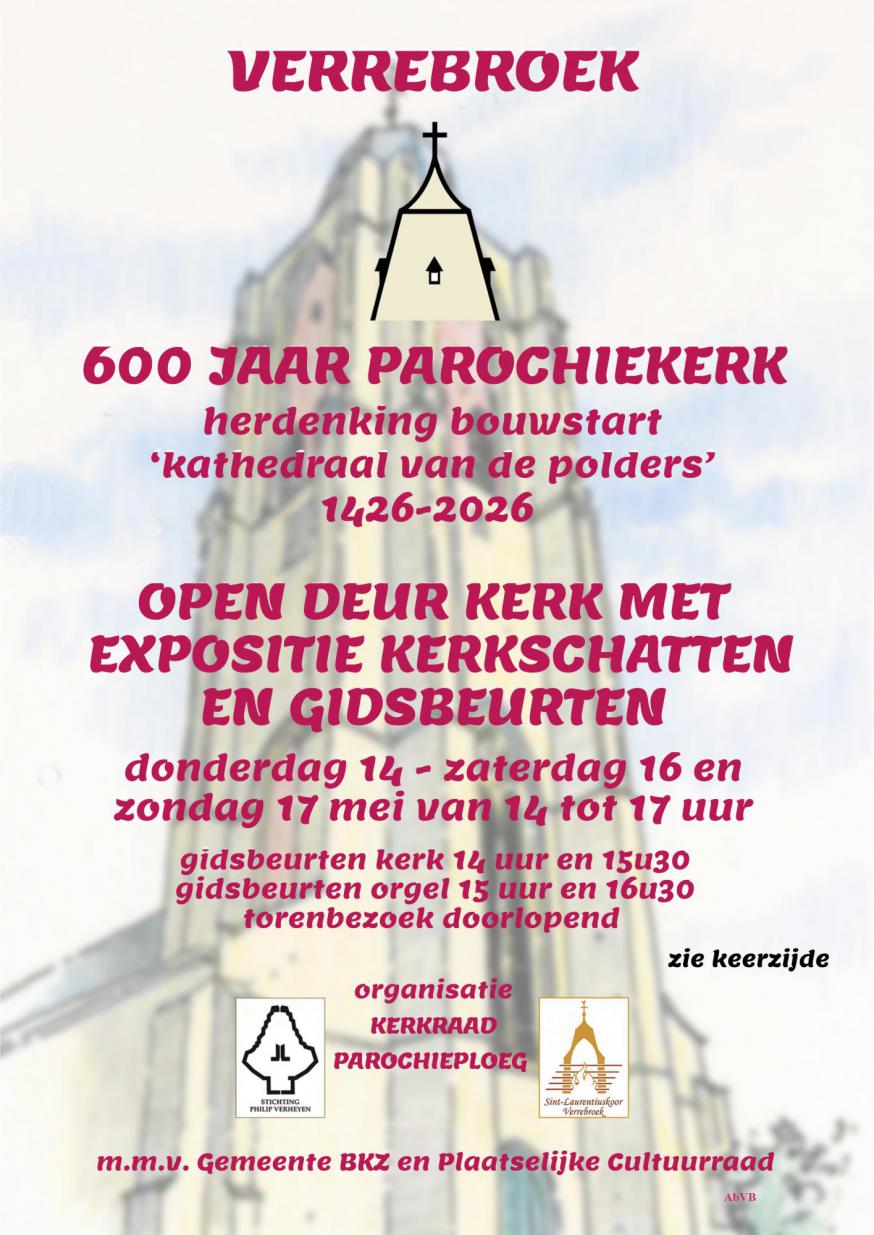 Verrebroek kerk open deur Hemelvaartweekend © Kerkraad Verrebroek