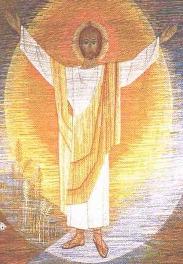 Wandtapijt Verrezen Christus - Benidictinessen - Schoten