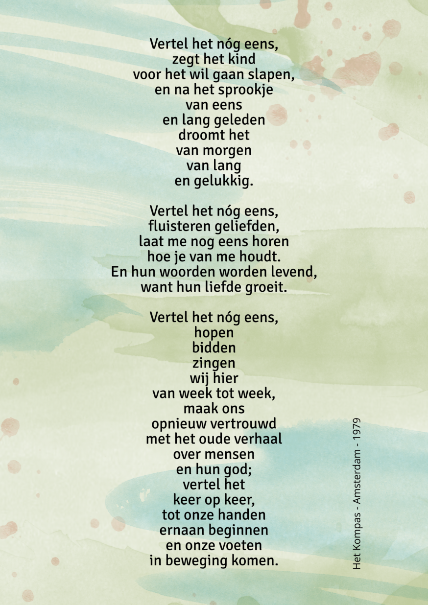 Herhaling is een levensles. © Kompas Amsterdam