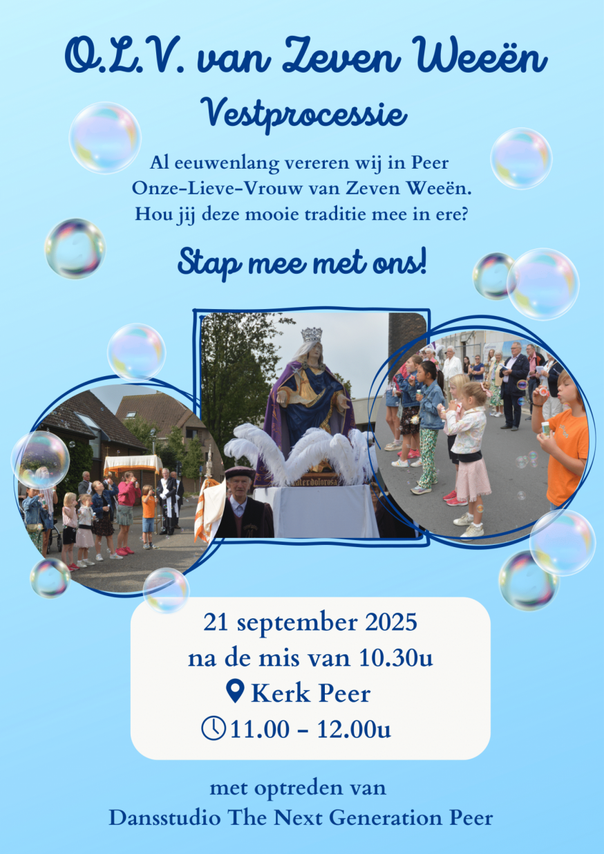 Vestprocessie 21 september © PE Tabor Peer