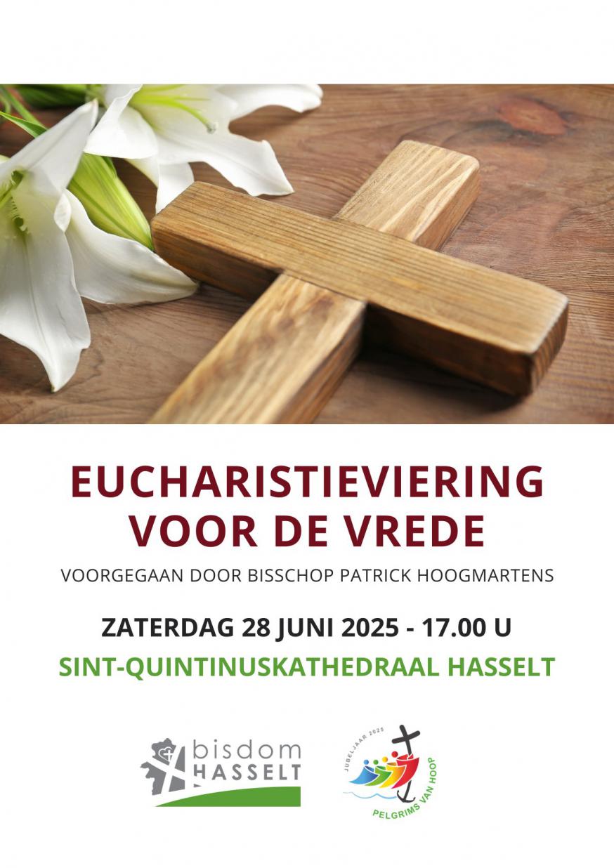 Eucharistieviering voor vrede in de Sint-Quintinuskathedraal 