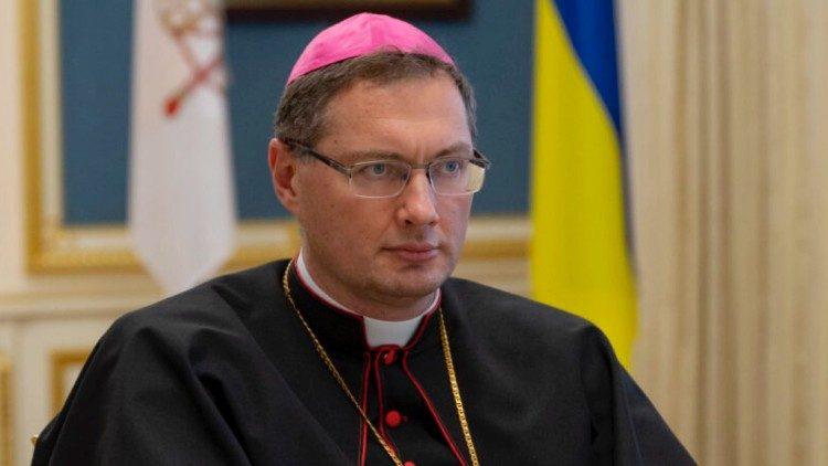 Visvaldas Kulbokas, de pauselijke nuntius in Oekraïne © Vatican Media