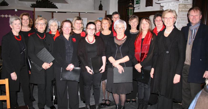 Damesensemble Voces Aequales o.l.v. Cristel De Meulder 