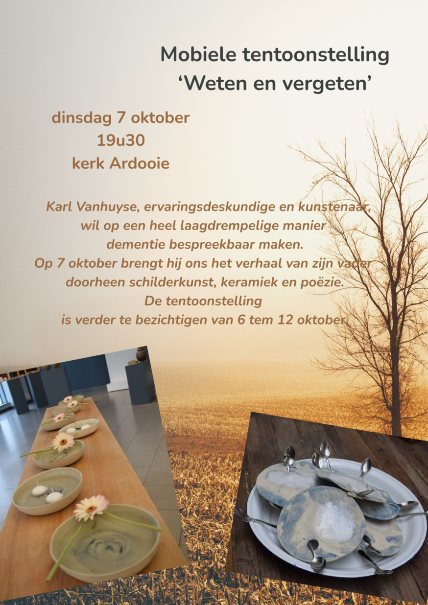 Weten en vergeten - tentoonstelling en voordracht © PE Sint-Germanus Ardooie