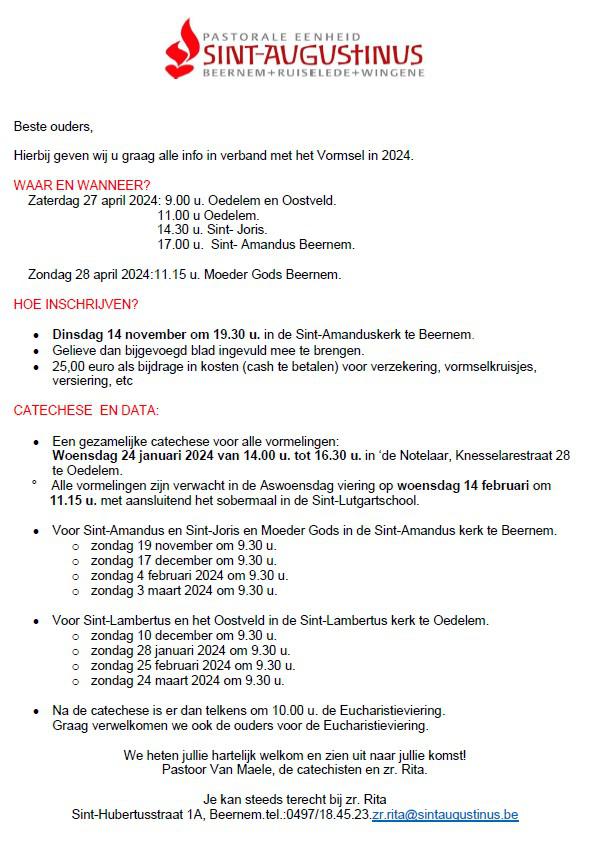 Vormsel 2024 