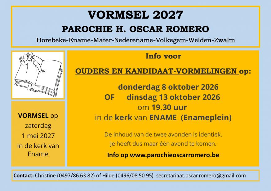 Infofolder vormsel 2027 