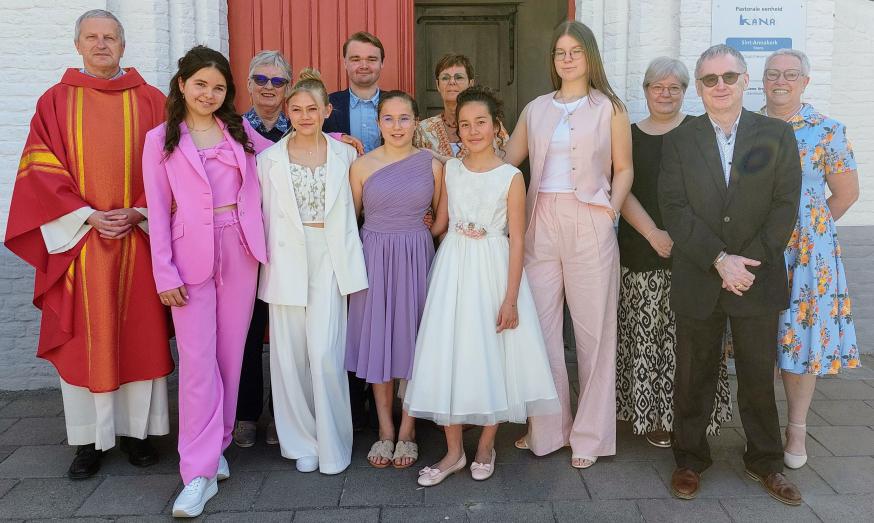 Vormelingen kerk Stene 2025 