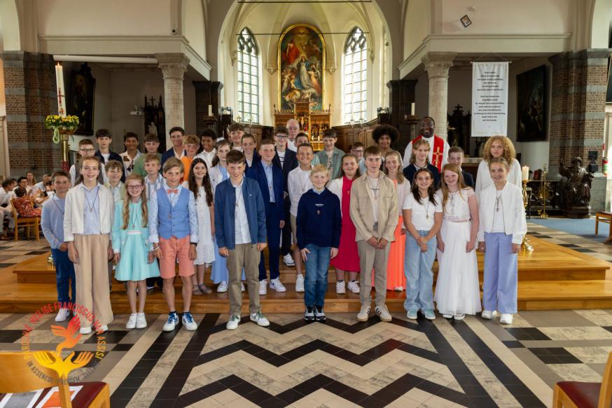 Vormselviering 31 mei 2025 kerk Ertvelde 
