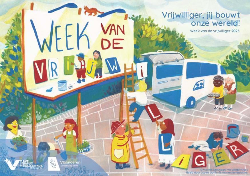 Week van de vrijwilliger © © Vlaams Steunpunt Vrijwilligerswerk