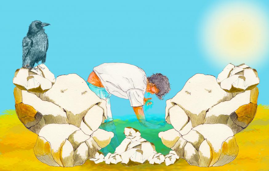 Bijbel van A tot Z: de term 'wadi' behouden in de vertaling, schept een zekere afstand tot de tekst. Het is goed die niet altijd meteen met een hedendaagse bril te lezen. © Tynke van Schaik Bijbel van A tot Z: de term 'wadi' behouden in de vertaling, schept een zekere afstand tot de tekst. Het is goed die niet altijd meteen met een hedendaagse bril te lezen. © Tynke van Schaik