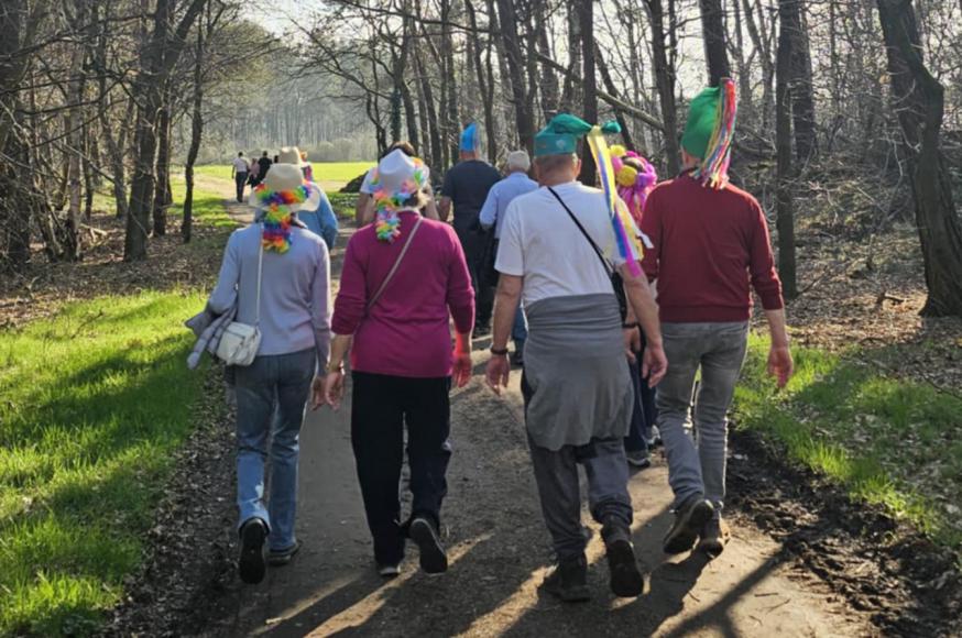 Wandelen naar de Goriënberg © Christel Meeus