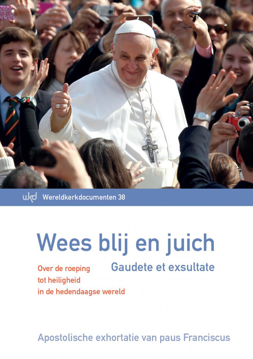 Cover van 'Wees blij en juich – Over de roeping tot heiligheid in de hedendaagse wereld'  © Licap