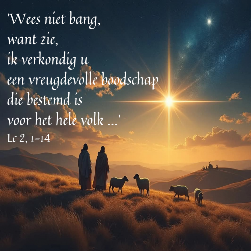 Vrees niet ... 