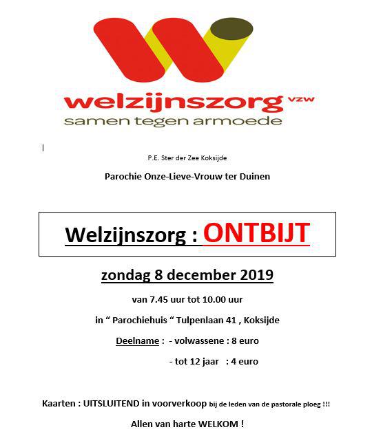Welzijnszorg ontbijt 