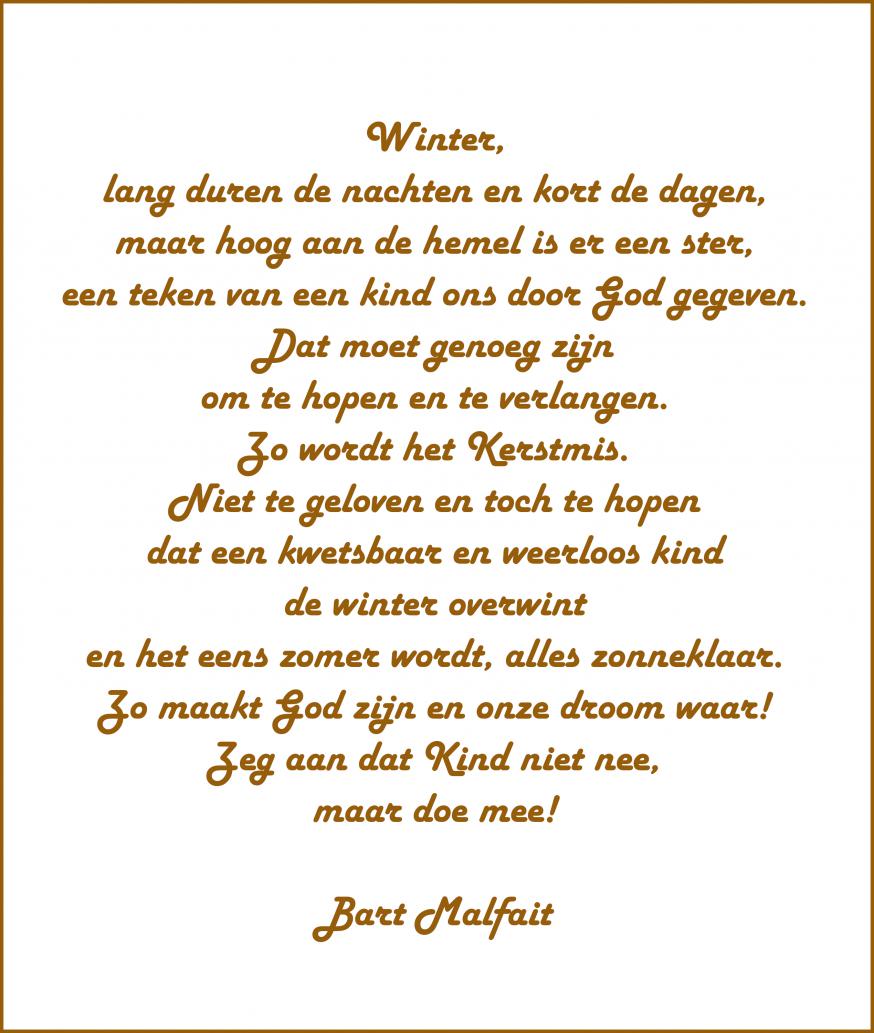 Wens pastoor Bart 