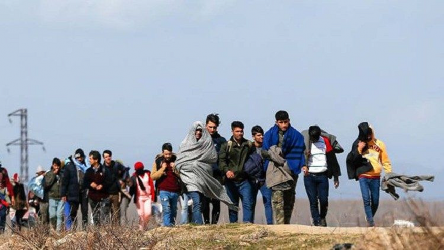 MIgranten op weg © Vatcan Media