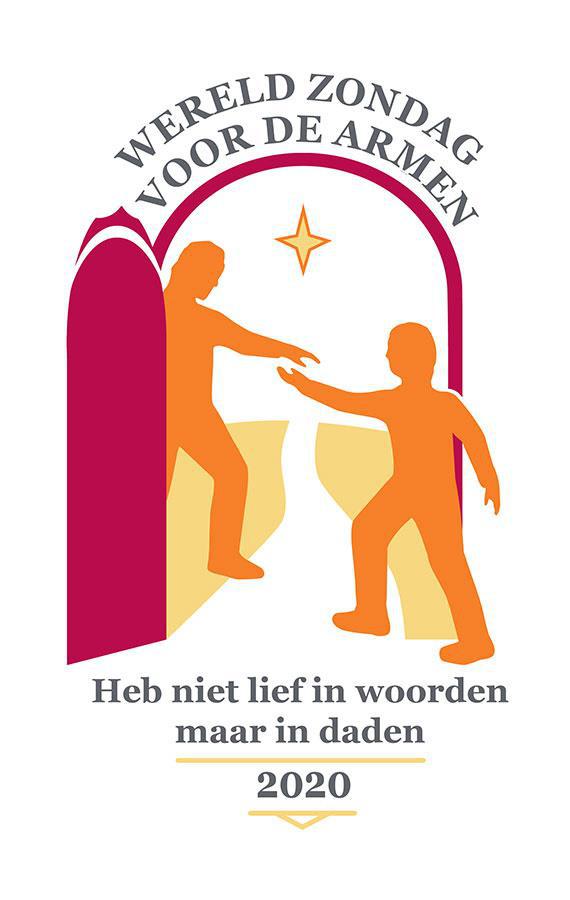 Het logo van de 4de editie van de Werelddag van de Armen © VaticanMedia