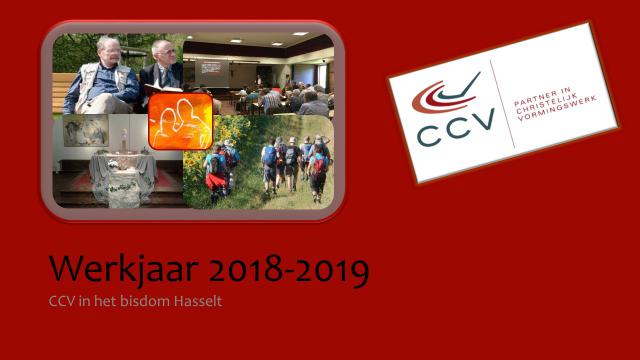 werkjaar 2018-2019 CCV Hasselt 