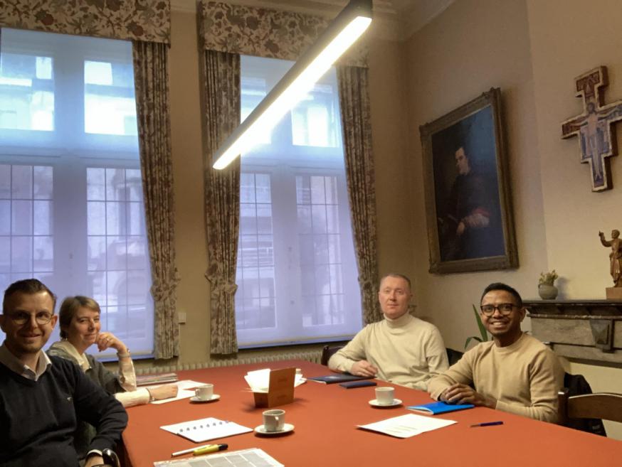 Werkoverleg met Cirilo © Jo Broucke