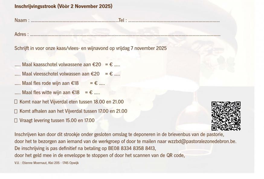 inschrijving 