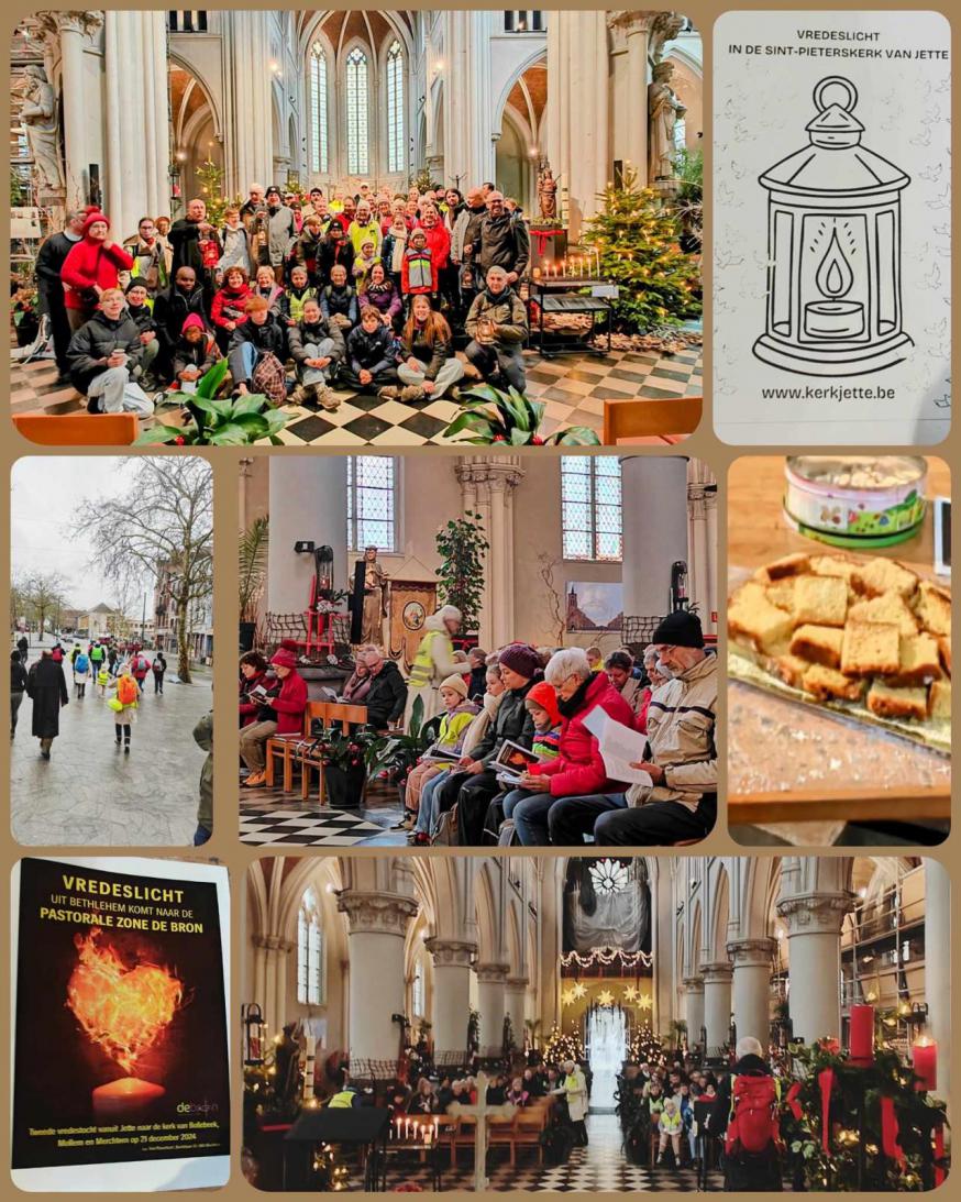 vredeslicht 2024 jette  © Kerk Jette 