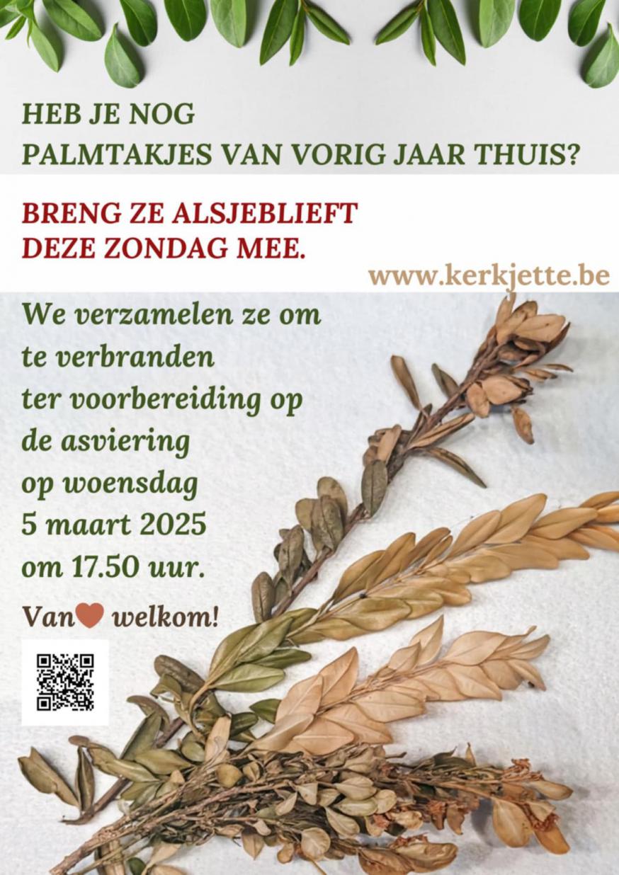 aswoensdag  © kerk Jette 
