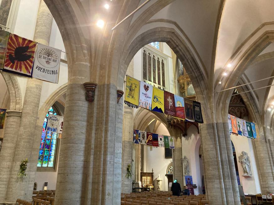 Trudojaar 2026 - Bezielde Vaandels - Tentoonstelling O.L.V.-kerk Sint-Truiden © latypografille