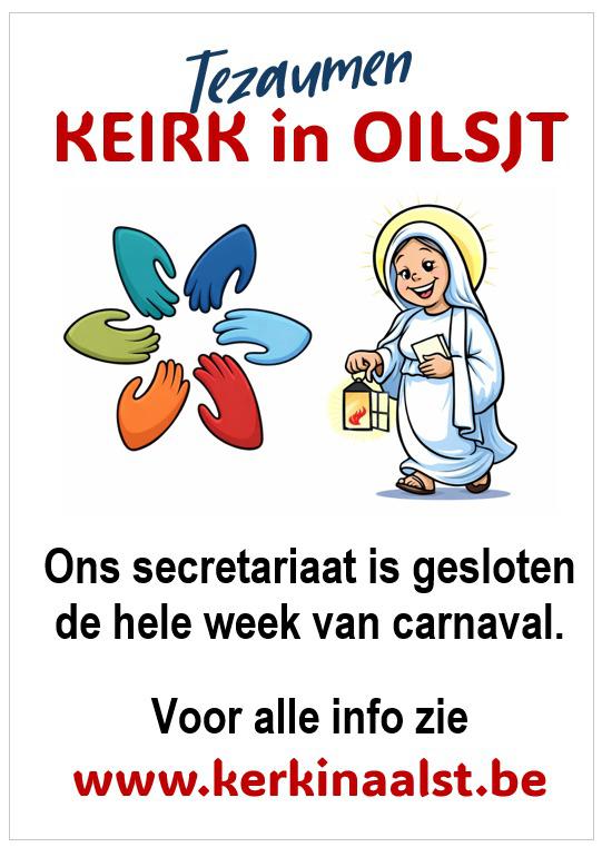 Gesloten voor carnaval 