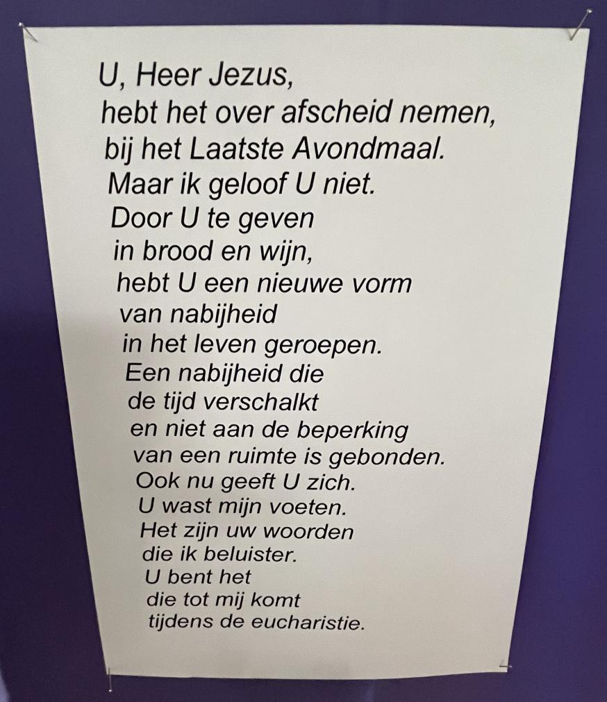 Witte donderdag tekst 2026 © Broederlijk Delen