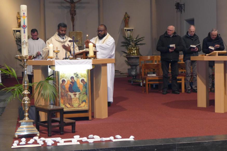 Witte Donderdagviering 2026. © Maria Van den Put