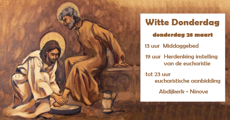 Witte Donderdag 2024 in Abdijkerk Ninove © Alexander Vandaele