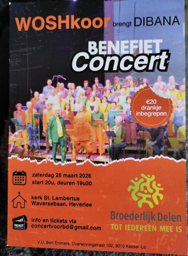 Benefiet concert © Sjalom Boutersem