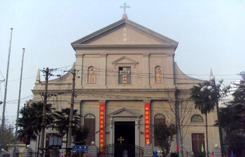 De kathedraal van Wuhan © Asianews