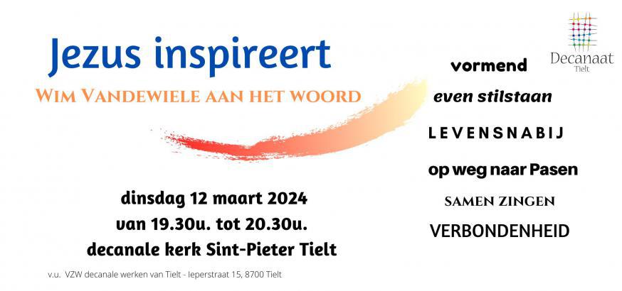 Jezus inspireert 