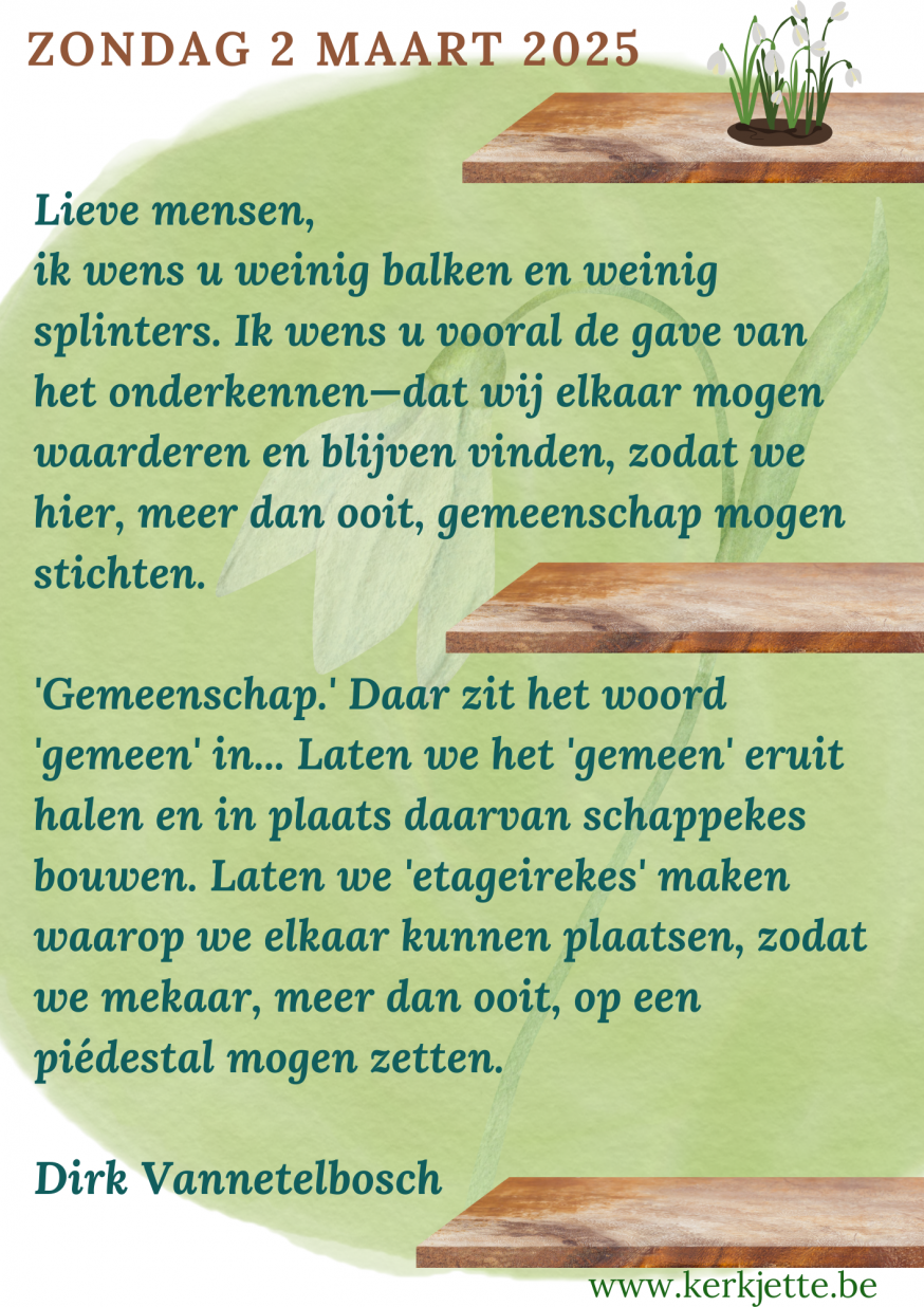 Zondag, 2 maart 2025 © Elzbieta Krzyska