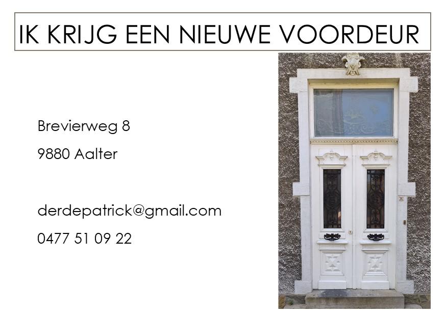 Adres nieuwe werkplek 