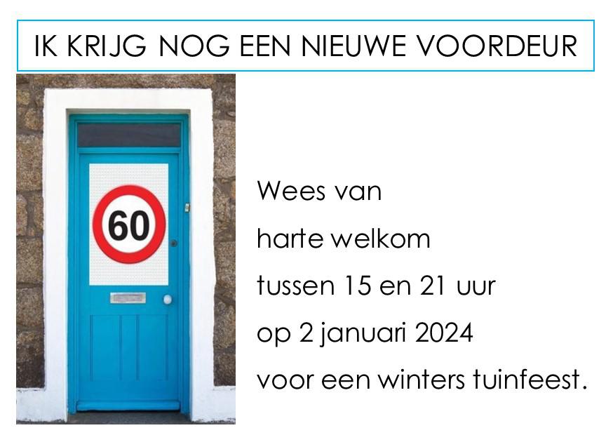 Welkom op 2 januari 2024! 