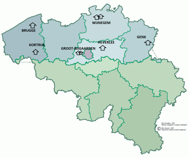 Onze huizen in Vlaanderen © zdb