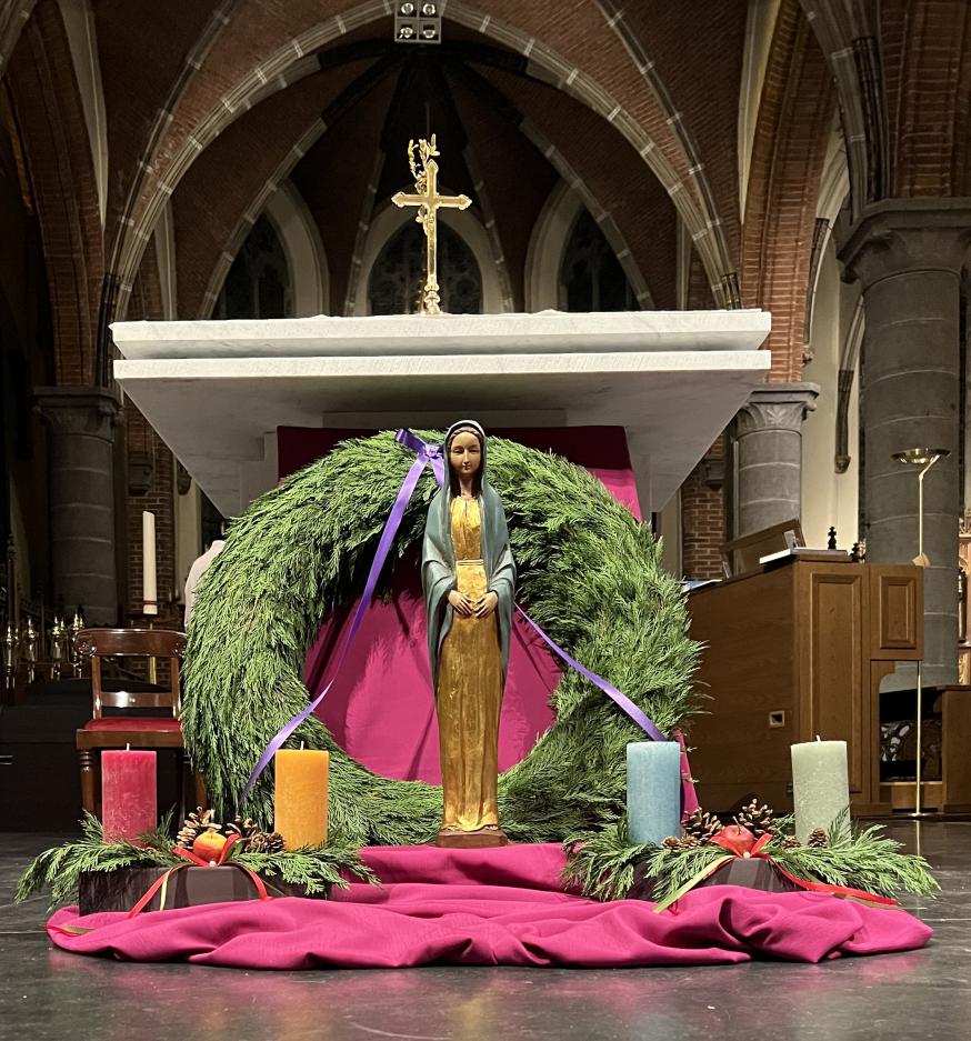 Adventskrans Stekene 