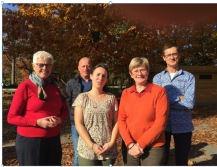  catechiste Denise, Directeur Freddy Goorts, Juf Sophie, catechiste Hilde, meester Rudy 