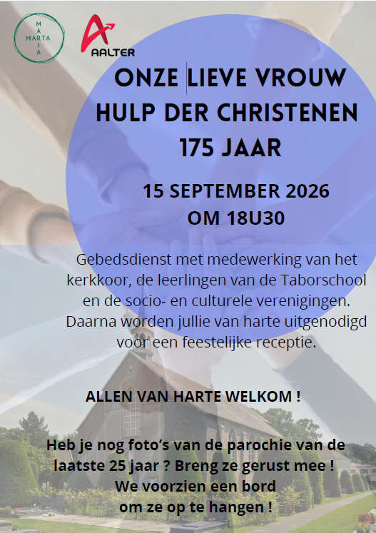 ONZE LIEVE VROUW HULP DER CHRISTENEN 175 JAAR © Hilde D