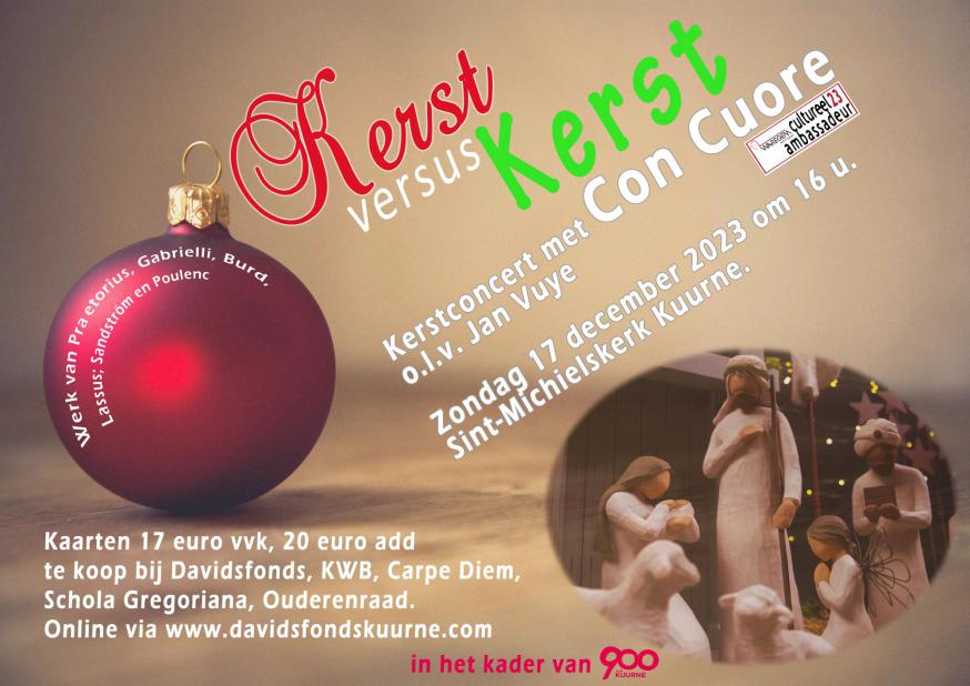 Kerstconcert Con Cuore 2023 © Kris Quartier