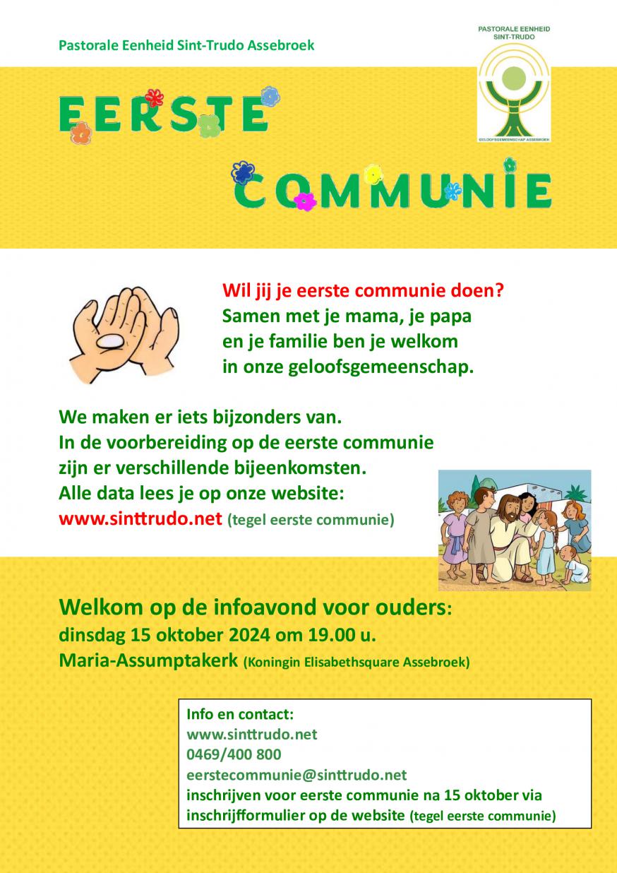 eerste communie 2025 