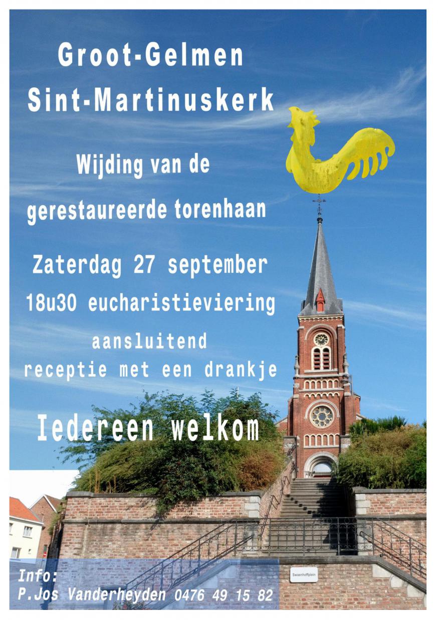 affiche wijding torenhaan gelmen 