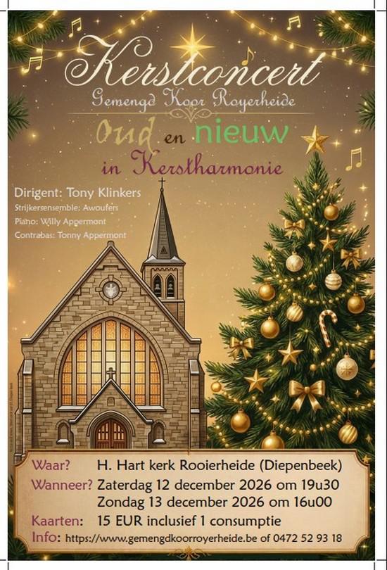 Kerstconcert  Gemengd Koor Royerheide  
